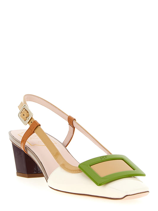 Roger Vivier Belle Viver Slingback Pumps — Elegant 4.5cm Heel