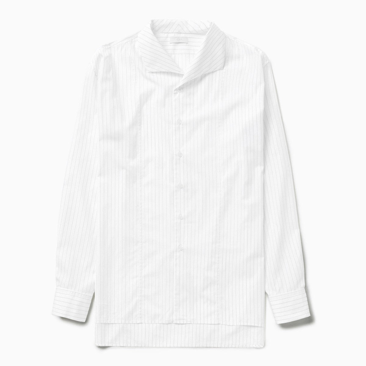 1989 STUDIO White striped long sleeve shirt