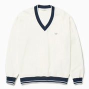 1989 STUDIO JP V-neck sweatshirt off white