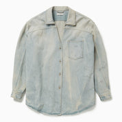 1989 STUDIO Light blue denim overshirt