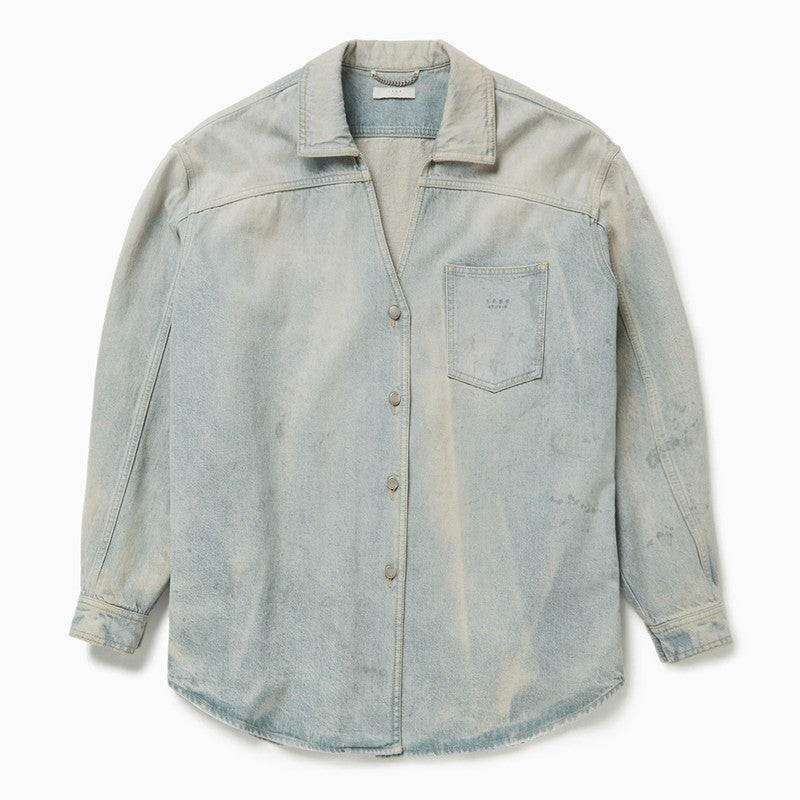 1989 STUDIO Light blue denim overshirt