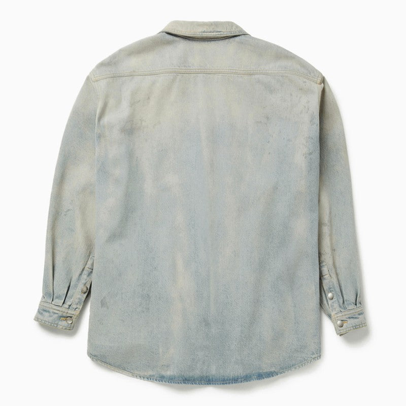 1989 STUDIO Light blue denim overshirt