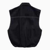 1989 STUDIO Denim vest dark blue