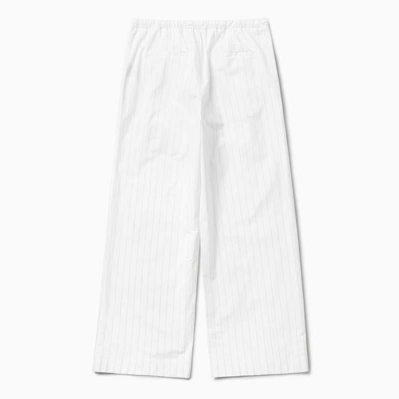 1989 STUDIO Pantalon boxy à rayures blanches