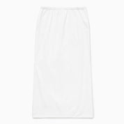 1989 STUDIO Long asymmetric skirt white