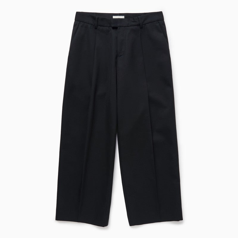 Pantalon chino plissé STUDIO 1989 bleu foncé