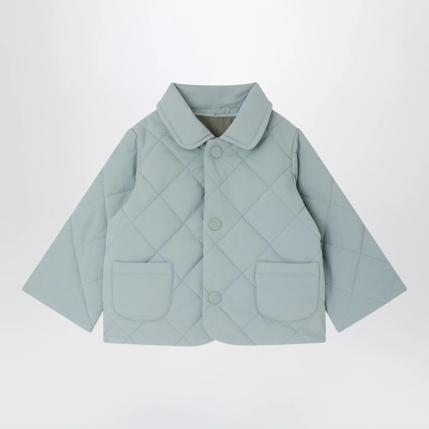 Bonpoint Joseph light blue quilted jacket
