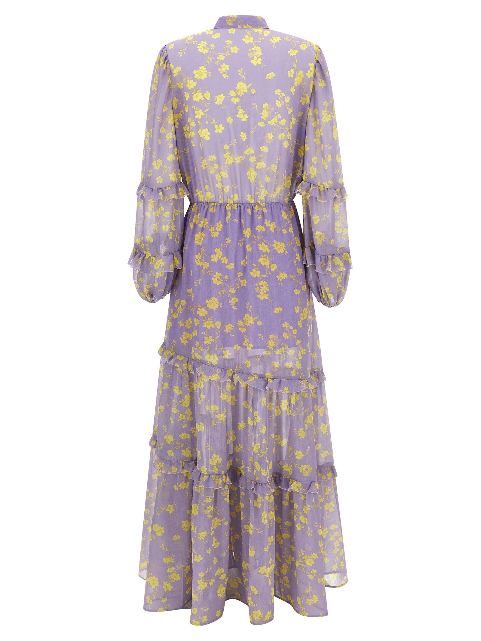 Catalina Chiffon Dress — Floral Maxi Dress for Women