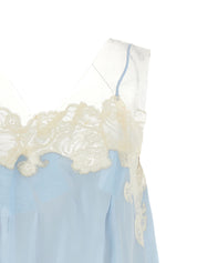 Maison Margiela Taped Dress — Light Blue Mini Dress