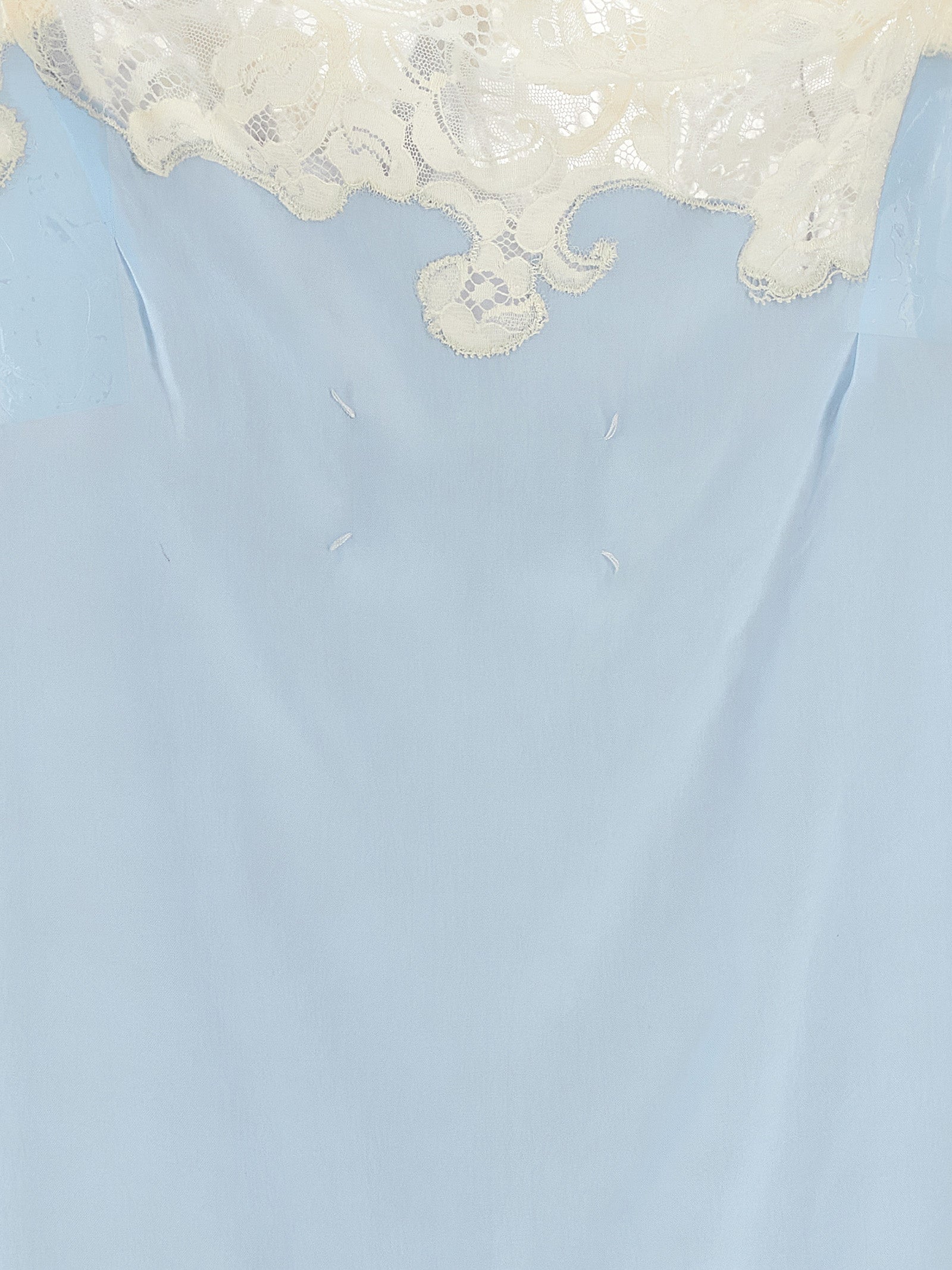 Maison Margiela Taped Dress — Light Blue Mini Dress