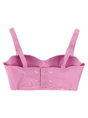 Maison Margiela Latex Bra — Pink Beachwear & Underwear