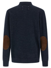 Maison Margiela Suede Patch Polo Shirt