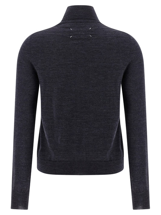 Maison Margiela Wool Turtleneck Sweater — Knitwear