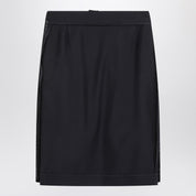 Maison Margiela Blue skirt with satin side panels