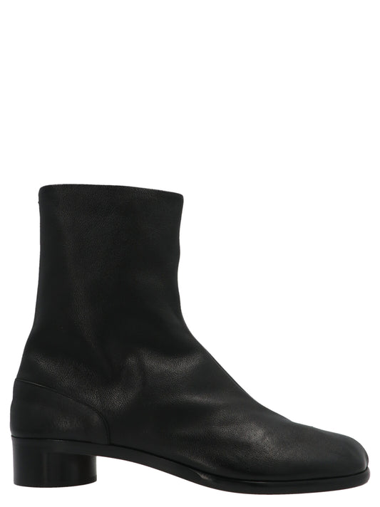 Maison Margiela Tabi Ankle Boots for Men — Black, 30mm