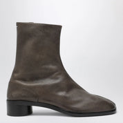 Maison Margiela Tabi ankle boot in brown leather