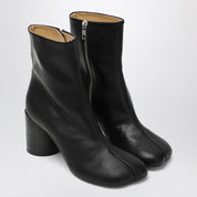 MM6 Maison Margiela Black Anatomic ankle boots in leather