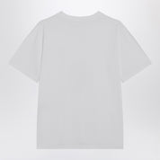 Camiseta blanca con parche numérico MM6 Maison Margiela