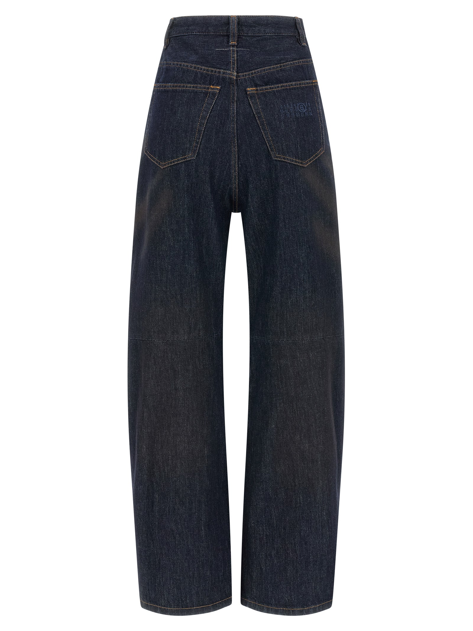 Mm6 Maison Margiela Jeans — High‑Waist 5‑Pocket Blue