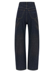 Mm6 Maison Margiela Jeans — High‑Waist 5‑Pocket Blue