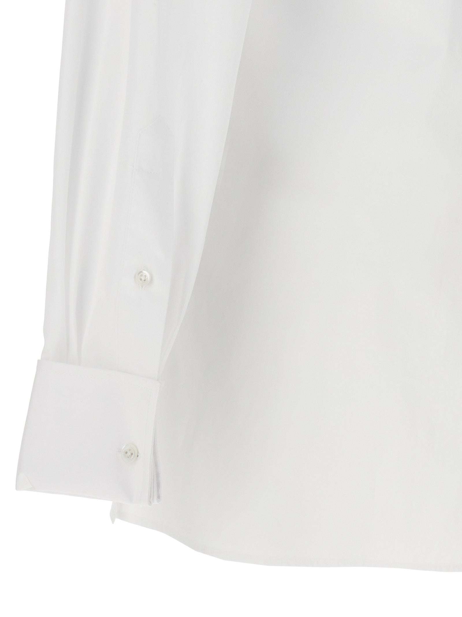 Maison Margiela Long Shirt for Men — White Cotton