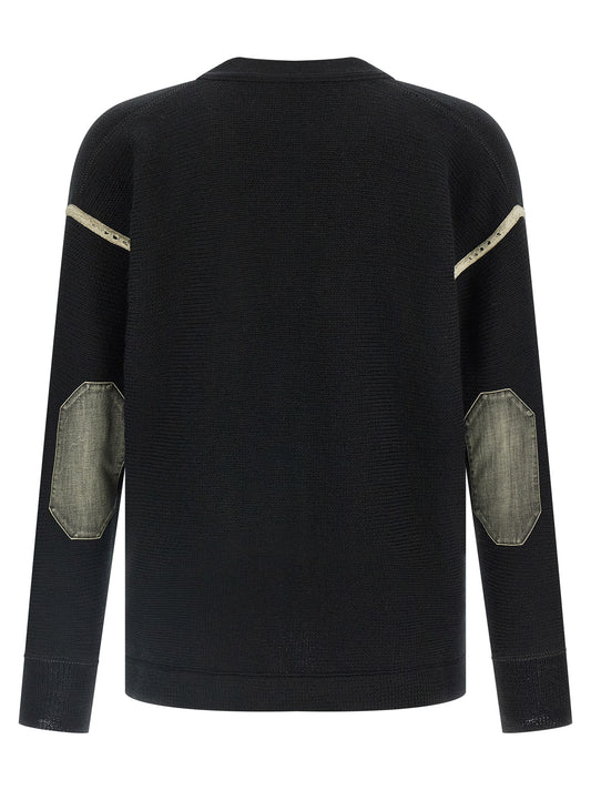 Maison Margiela Elbow Patch Cardigan