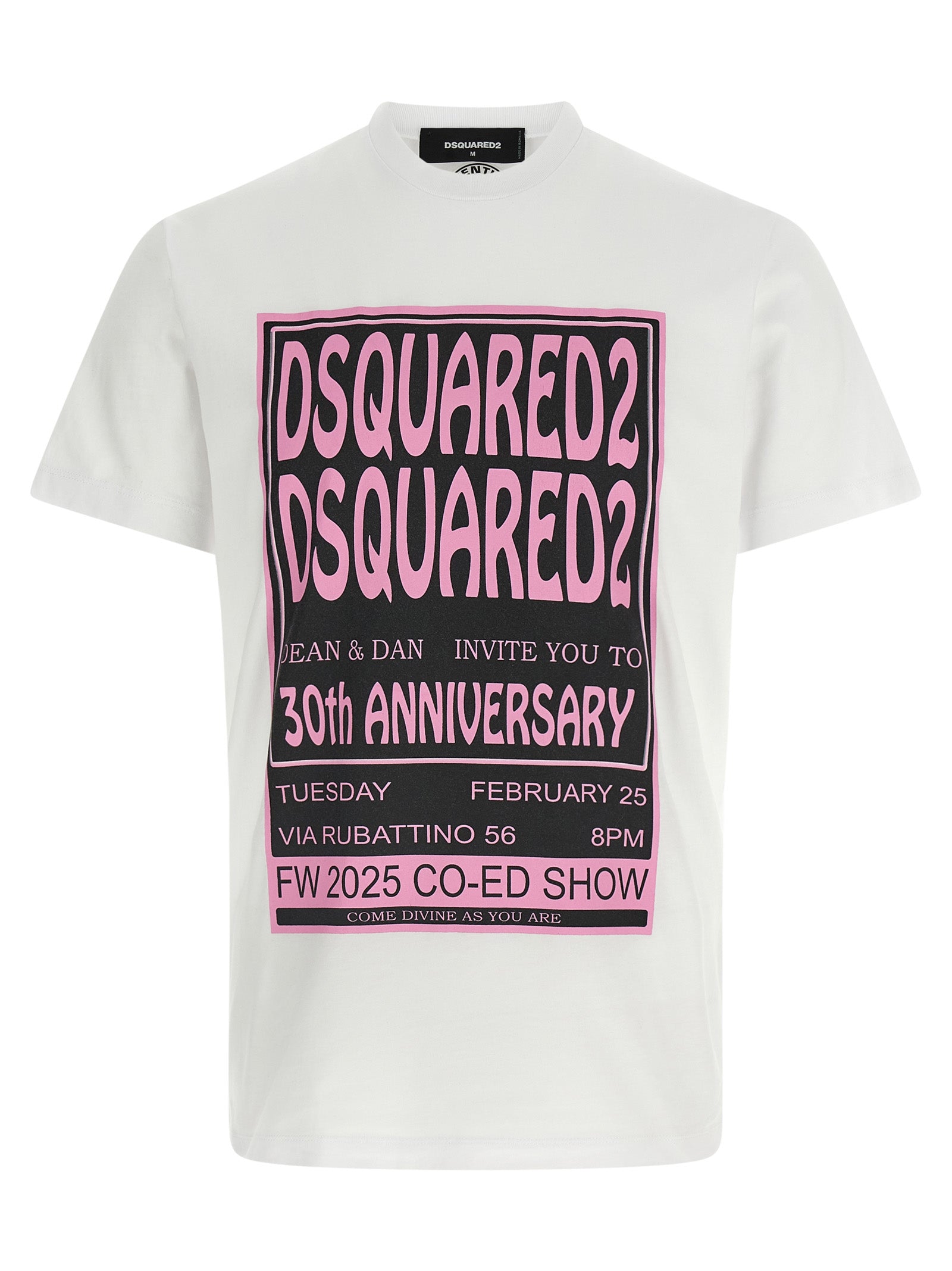 Dsquared2 Fashion Show T-shirt — Men's White Topwear