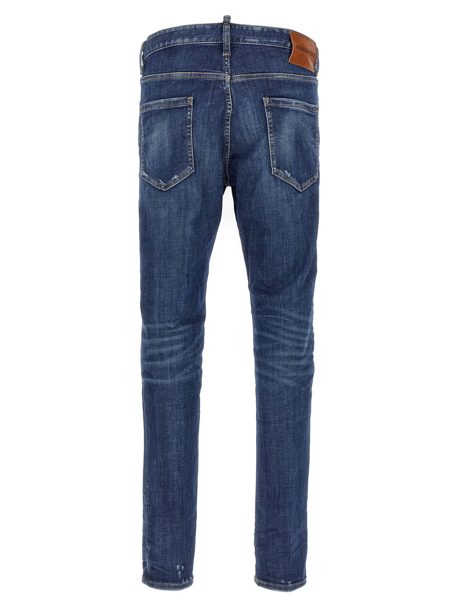 Dsquared2 Cool Guy Jeans for Men — Blue Stretch Denim