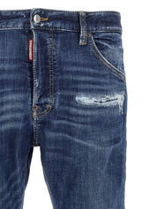 Dsquared2 Cool Guy Jeans for Men — Blue Stretch Denim