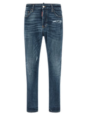Dsquared2 642 Jeans for Men — Stonewashed Straight Leg