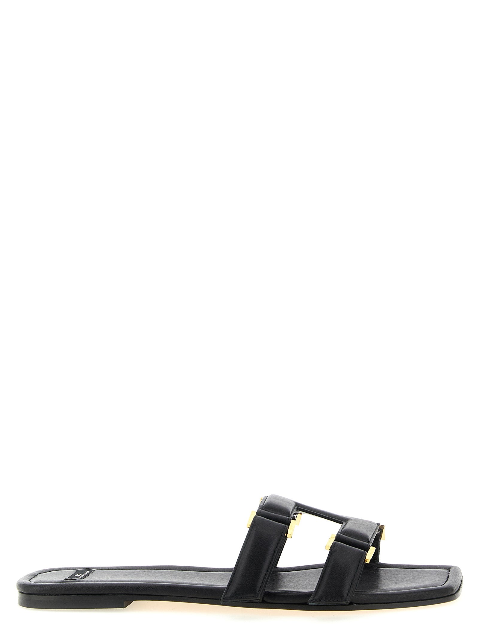 Elisabetta Franchi Nappa Leather Sandals — New Arrival