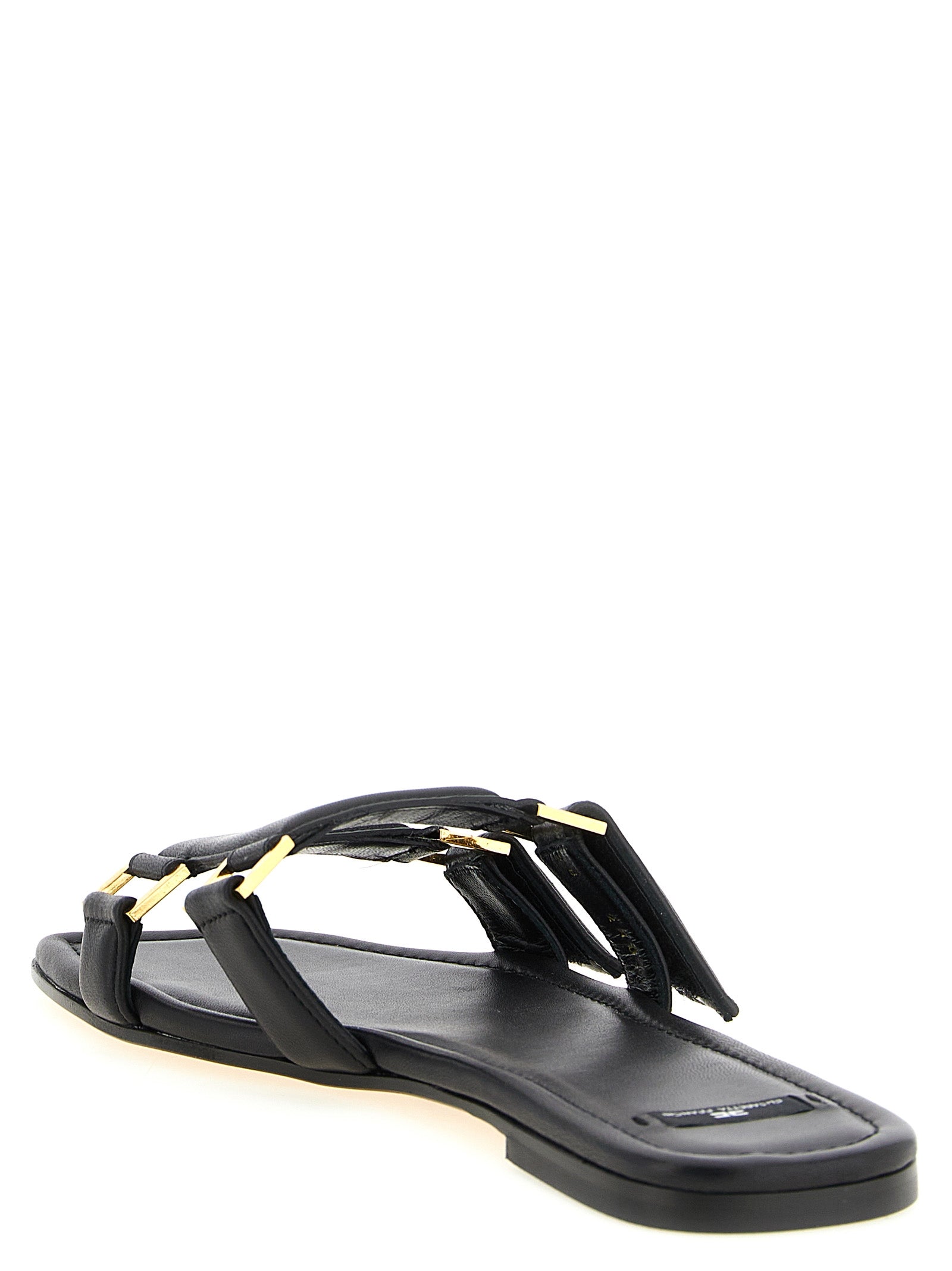 Elisabetta Franchi Nappa Leather Sandals — New Arrival