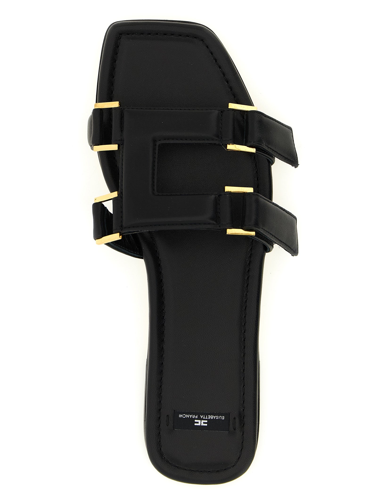 Elisabetta Franchi Nappa Leather Sandals — New Arrival