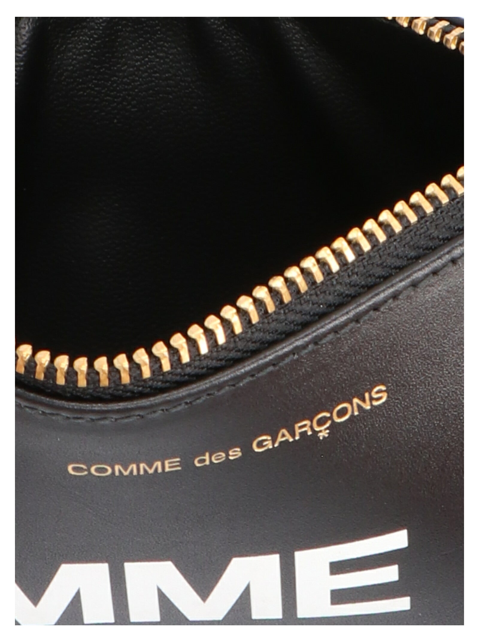 Comme Des Garcons Wallet Huge Logo Purse