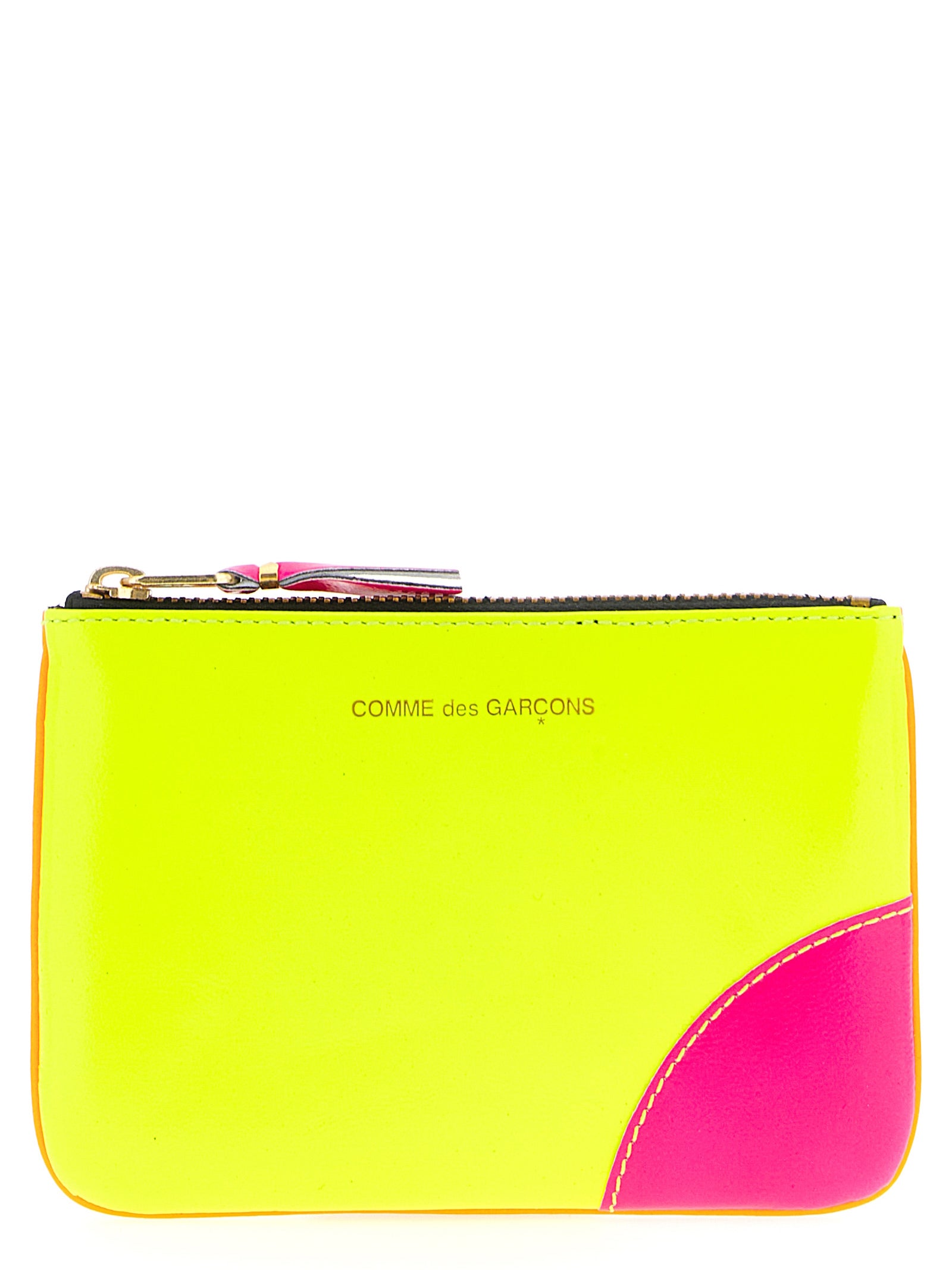 Comme Des Garcons Wallet Super Fluo Card Holder — Small Leather Goods