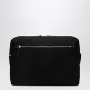 Sac pour ordinateur portable Glam Slam Sport de Maison Margiela en nylon et cuir noir