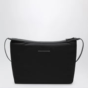 MM6 Maison Margiela Numeric crossbody bag in nylon and leather black
