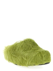 Marni Fussbett Sabots Moccasins for Men — Green