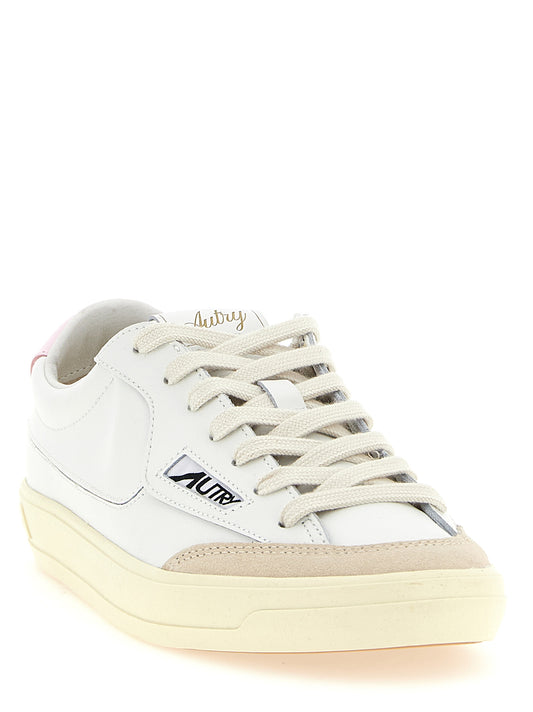 Autry Windscape Low Sneakers — Pink Leather