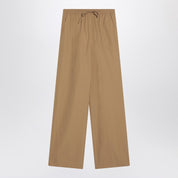 Sand-Coloured Cotton Trousers — LouLou De Saison