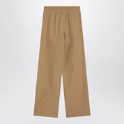 Sand-Coloured Cotton Trousers — LouLou De Saison
