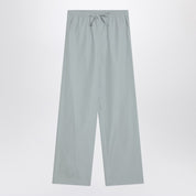 Loulou Studio light blue cotton trousers