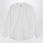 Chemise en coton blanc MM6 Maison Margiela avec col amovible