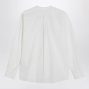 Chemise en coton blanc MM6 Maison Margiela avec col amovible
