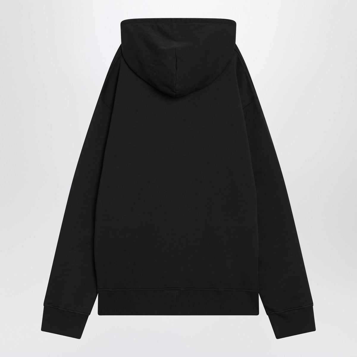MM6 Maison Margiela Black sweatshirt with logo label