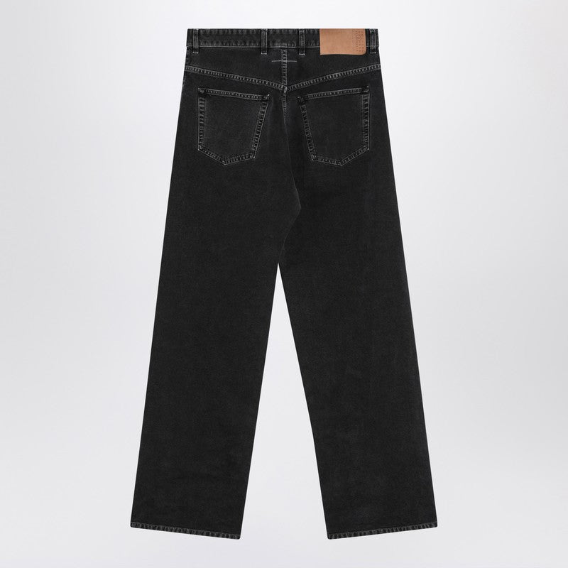 Jean large MM6 Maison Margiela en denim noir