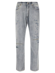 Mm6 Maison Margiela Used Effect Jeans