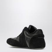 MM6 Maison Margiela Zapatillas anatómicas de piel y ante negras