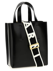 Marni Museo Mini Handbag — Black Leather Shoulder Bag