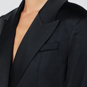 SIMKHAI Black double-breasted jacket